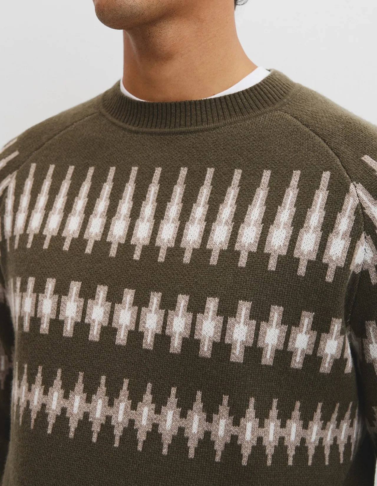 Wool Fair Isle Knit