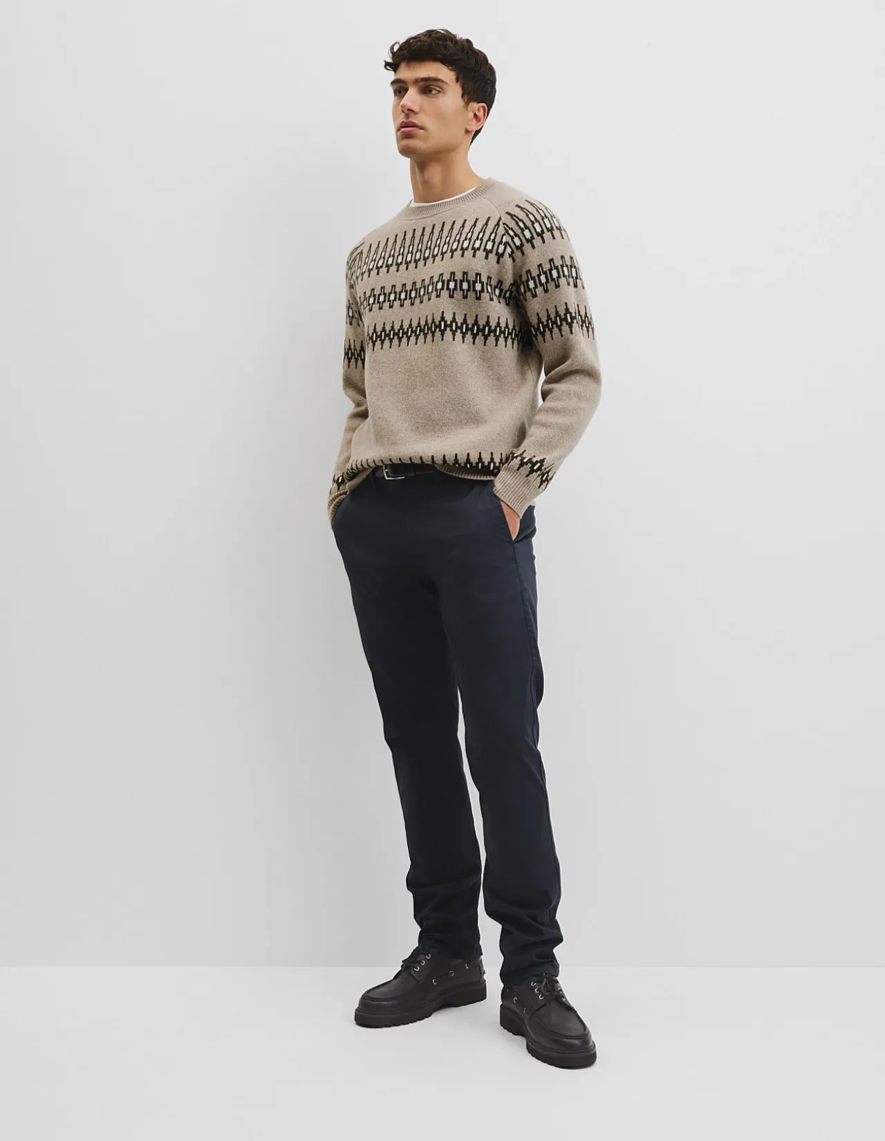 Wool Fair Isle Knit