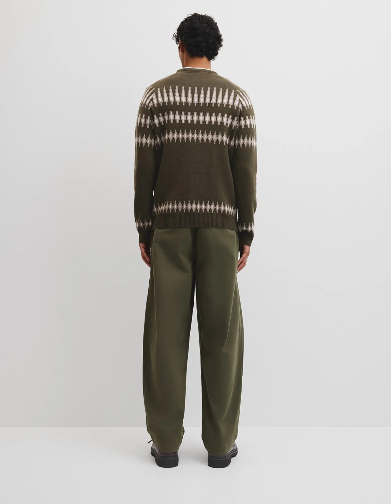 Wool Fair Isle Knit