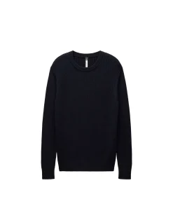 WOOL RIB SWEATER