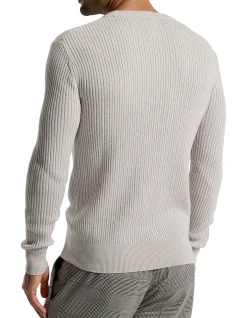 WOOL RIB SWEATER