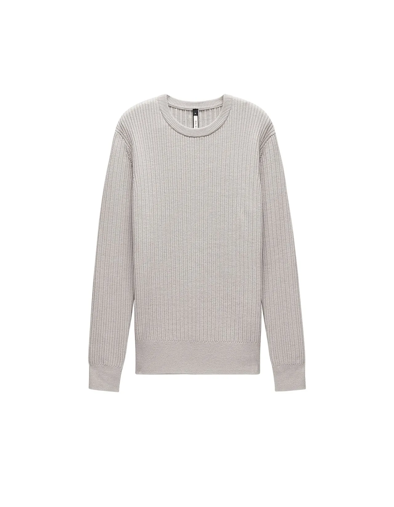 WOOL RIB SWEATER