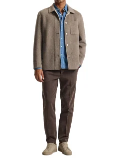 WOOL SHIRT JACKET