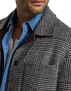 WOOL SHIRT JACKET