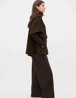 WOOL TRENCH CAPE