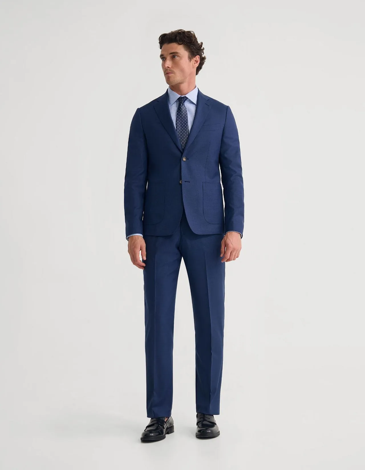 WORDSWORTH WOOL SUIT TROUSERS