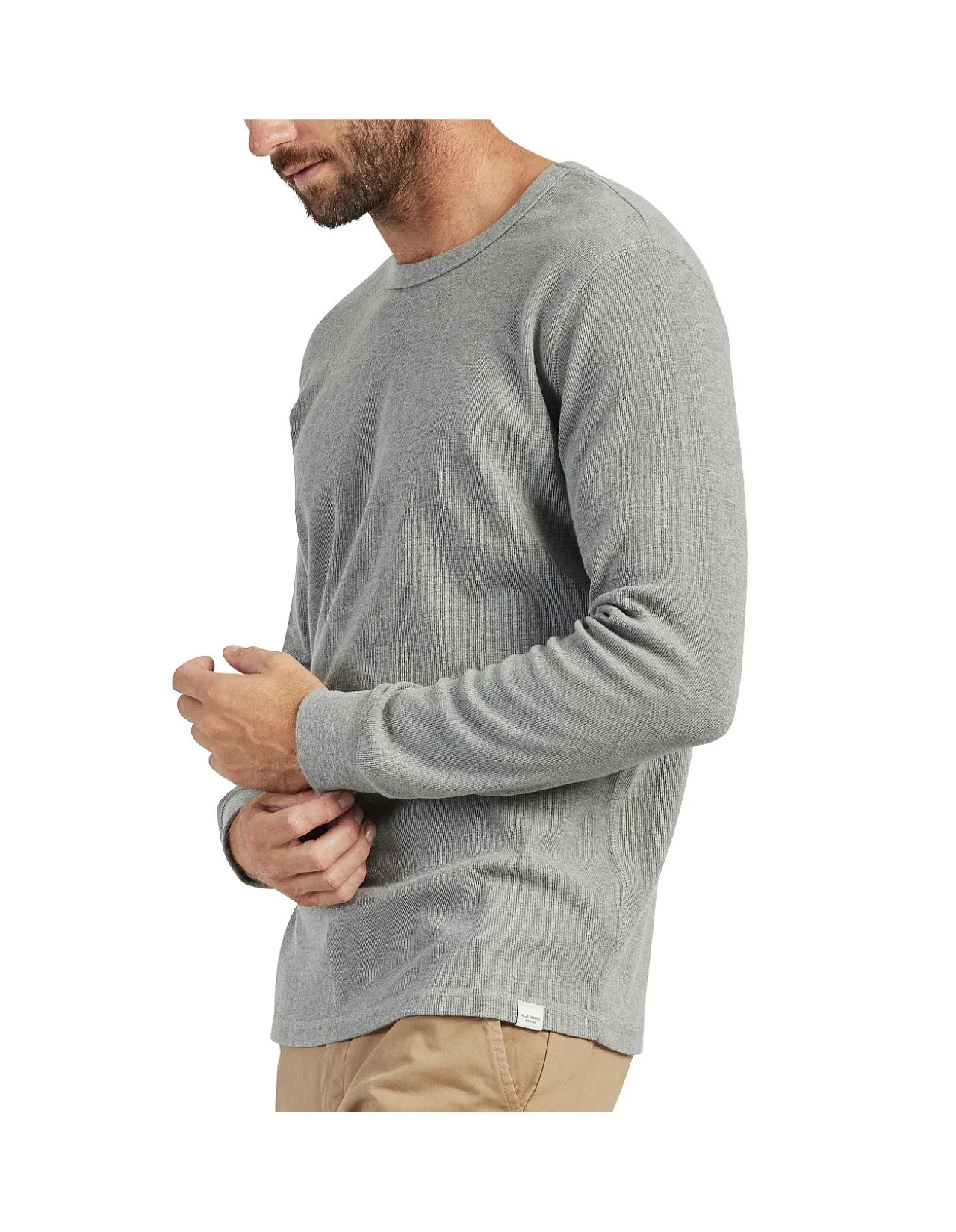 Workers Long Sleeve Rib Crew