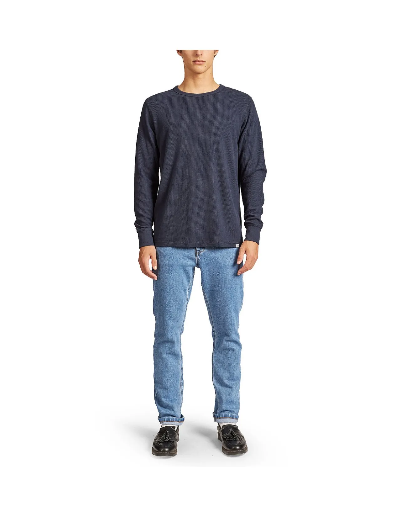 Workers Long Sleeve Rib Crew