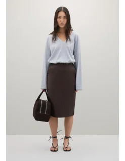 WRIGHT LEATHER SKIRT