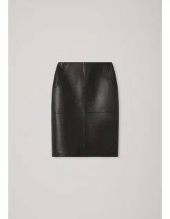 WRIGHT LEATHER SKIRT