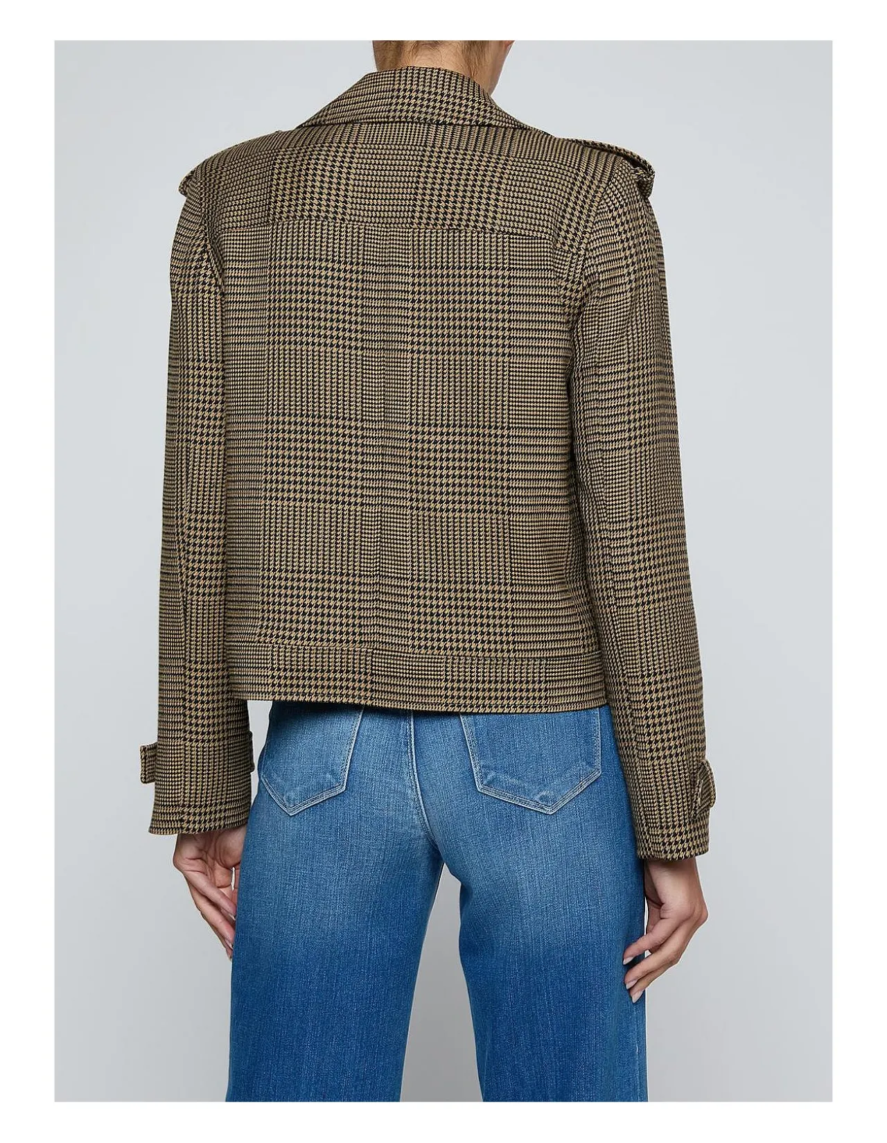 XOEY CROPPED TRENCH