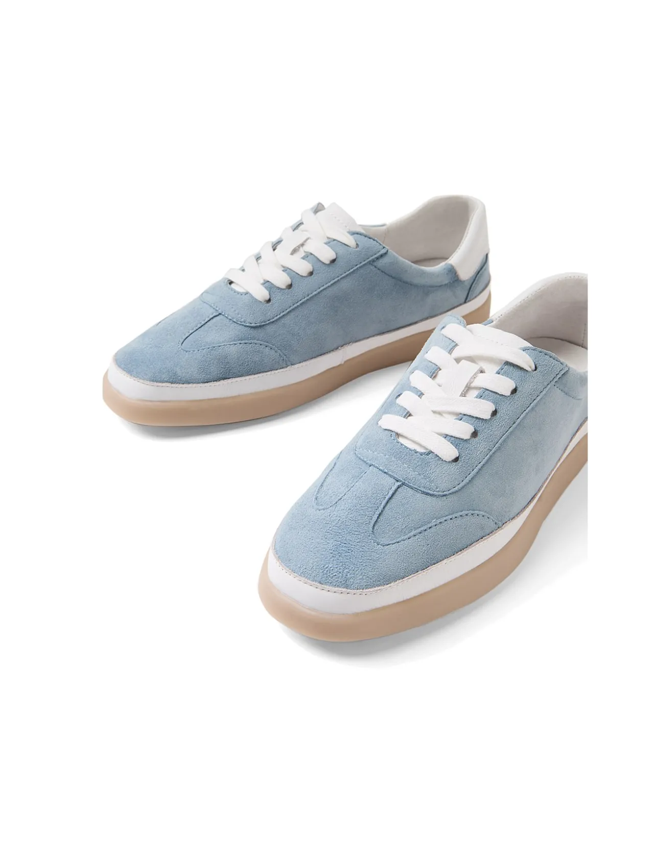 Yamma Retro Suede Lace Up Sneakers