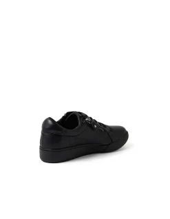YANNAS SU BLACK BLACK SOLE LEATHER