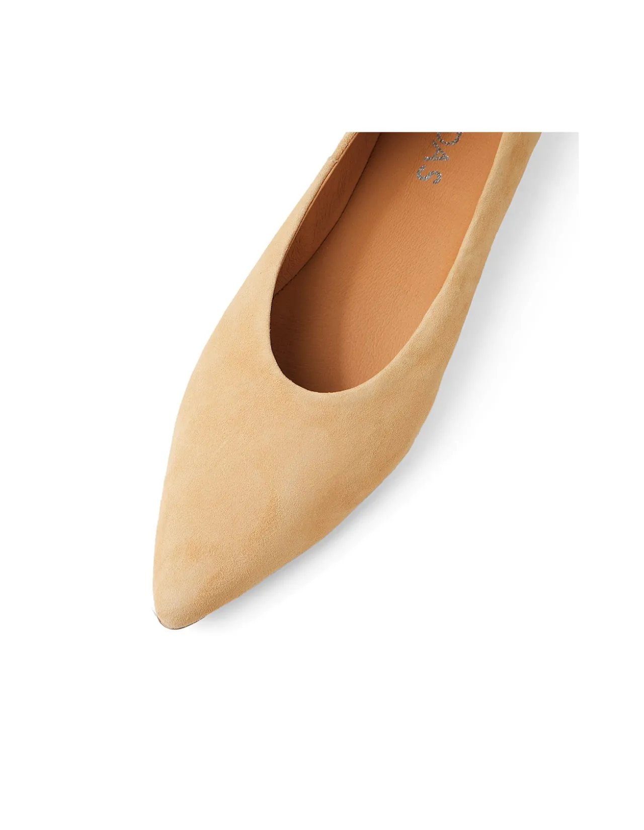 Yoshiro Pointed Suede Ballet Flats