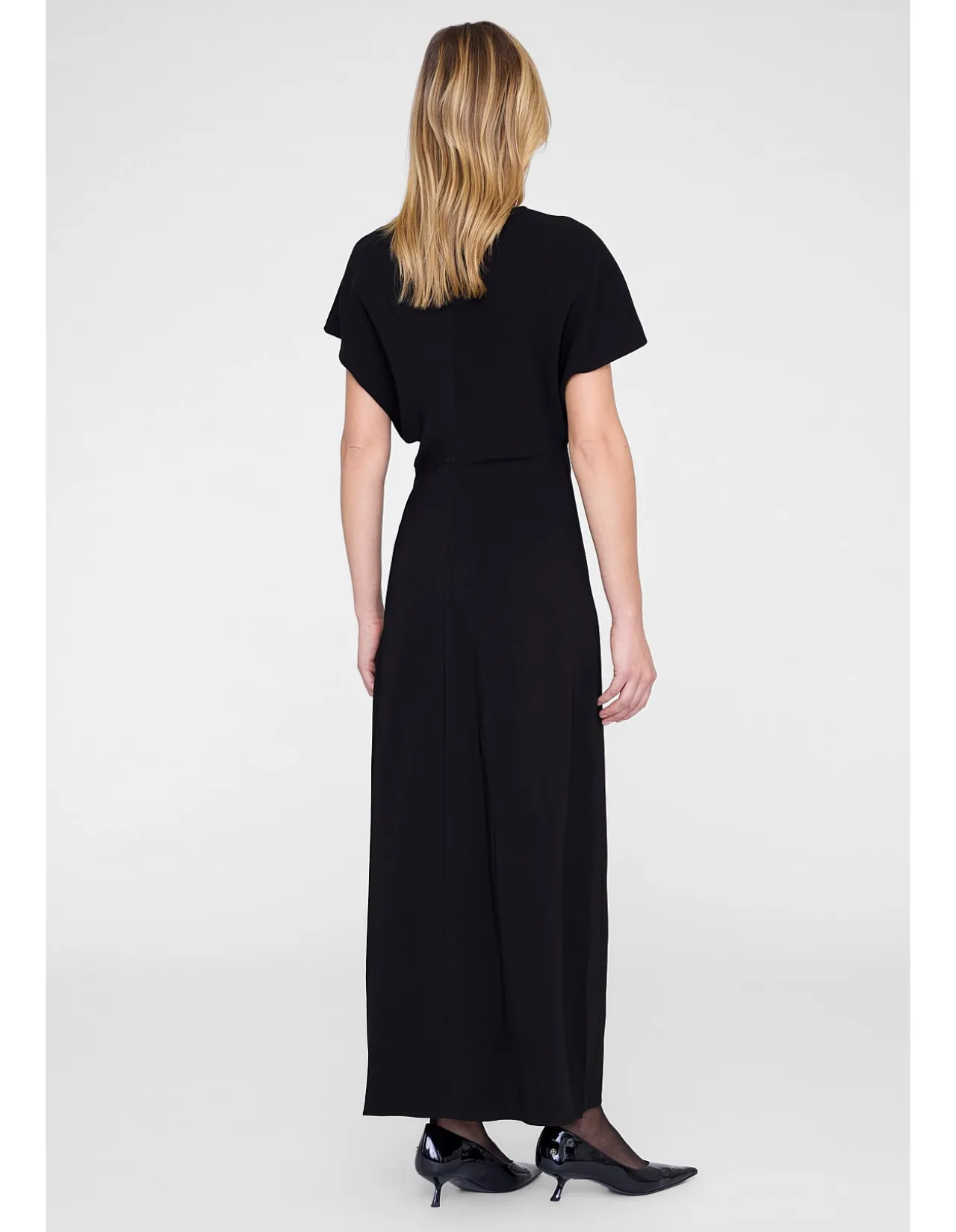 ZADIG SS BLOUSON WAIST MAXI DRESS