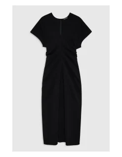 ZADIG SS BLOUSON WAIST MAXI DRESS