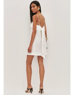 ZAIRE TIE BACK MINI DRESS
