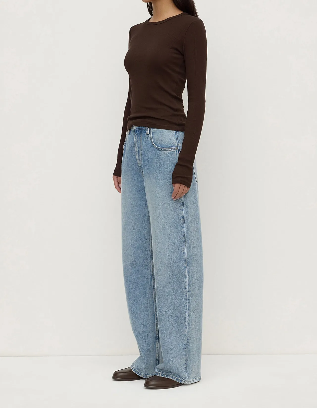 Zali Long Sleeve Tee Ganache