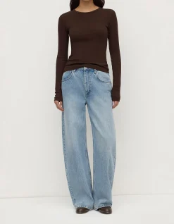 Zali Long Sleeve Tee Ganache