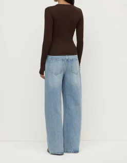 Zali Long Sleeve Tee Ganache