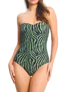 Zena D/DD Bandeau One Piece Swimsuit