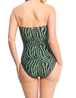 Zena D/DD Bandeau One Piece Swimsuit