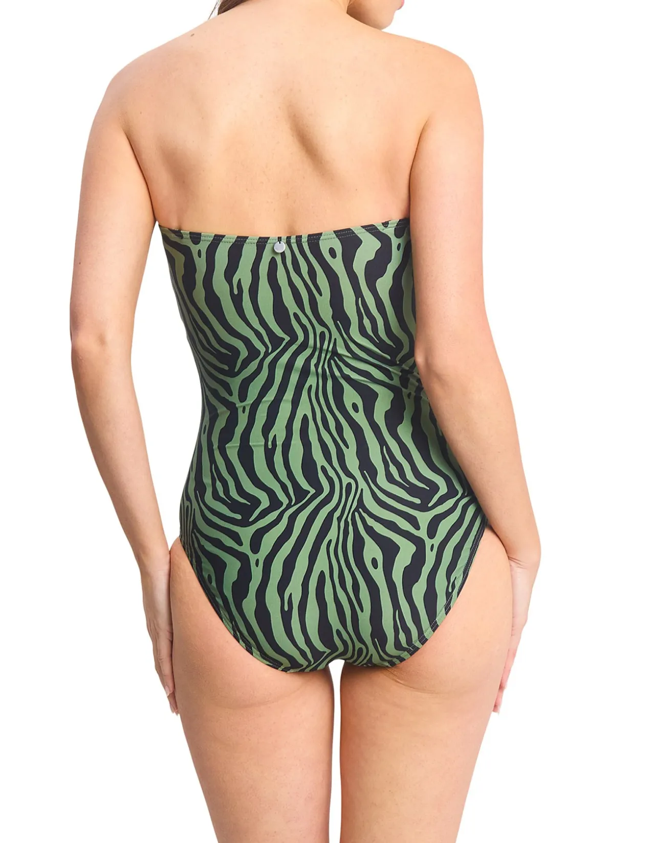 Zena D/DD Bandeau One Piece Swimsuit