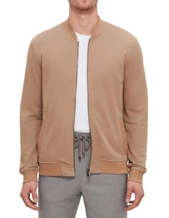 ZIP THRU BOMBER JACKET